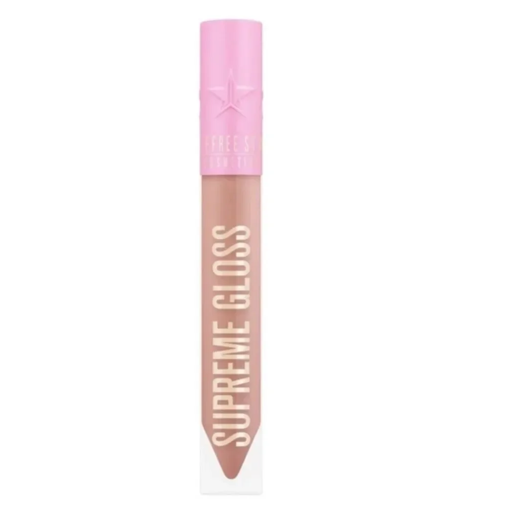 Jeffree Star Supreme Gloss Lip Gloss Nude Shade Full Size NIB Celebrity Skin